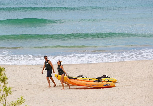 Kayaking in Costa rica